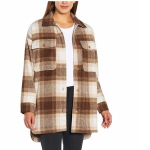 🎈SALE Banana Republic Ladies' Shirt Jacket Brown NEW